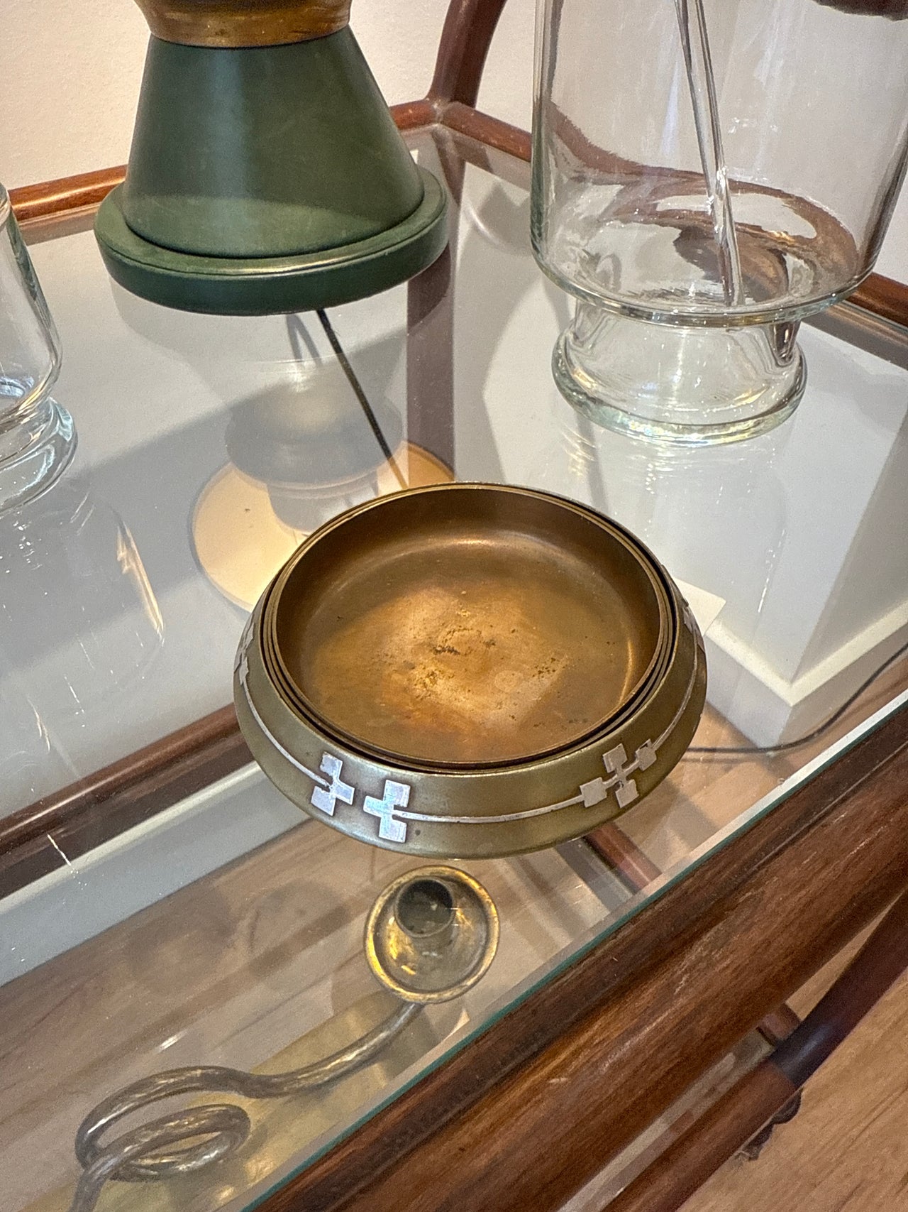 Art Deco Bronze Coasters