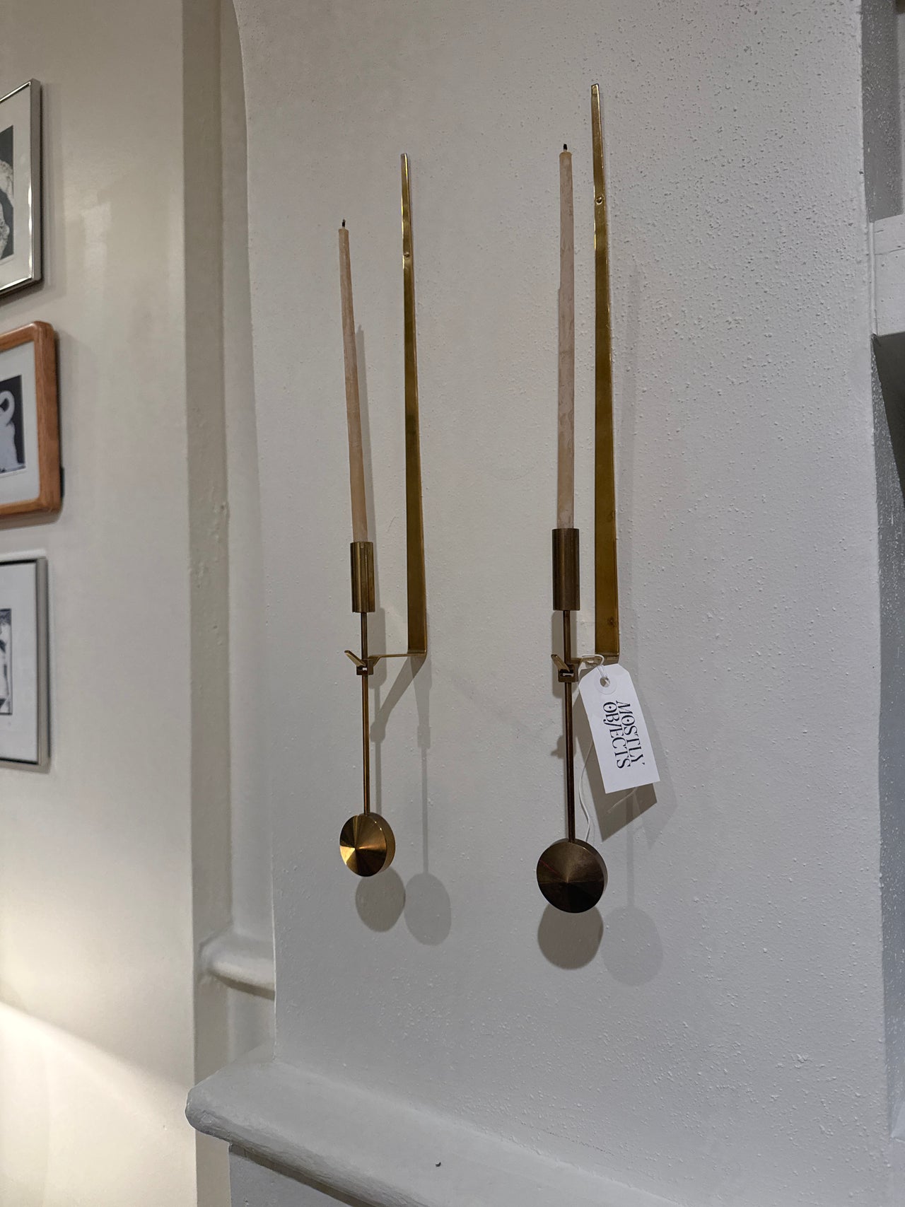 Skultuna Brass Candle Sconce