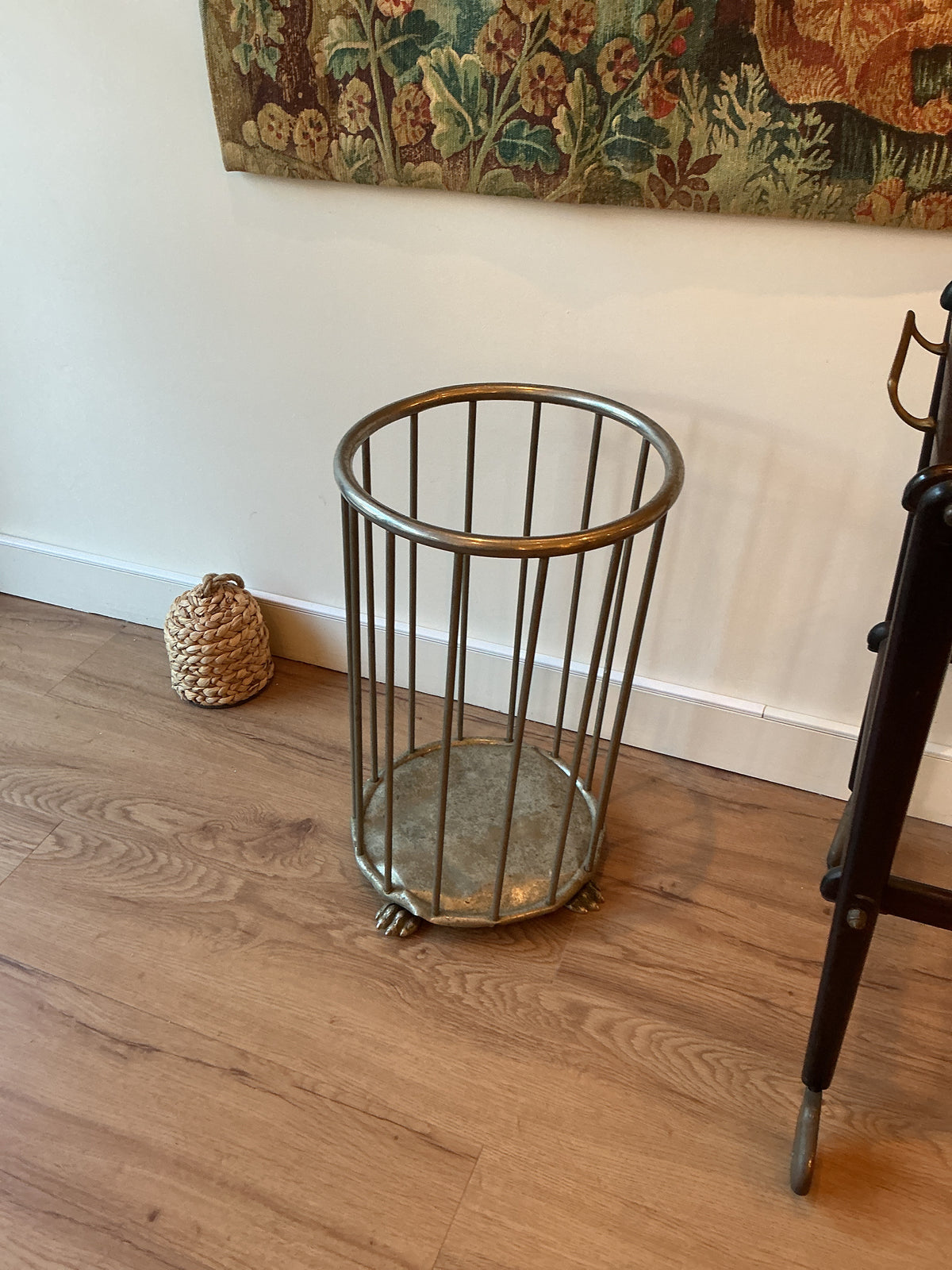 Chrome Footed Umbrella Holder