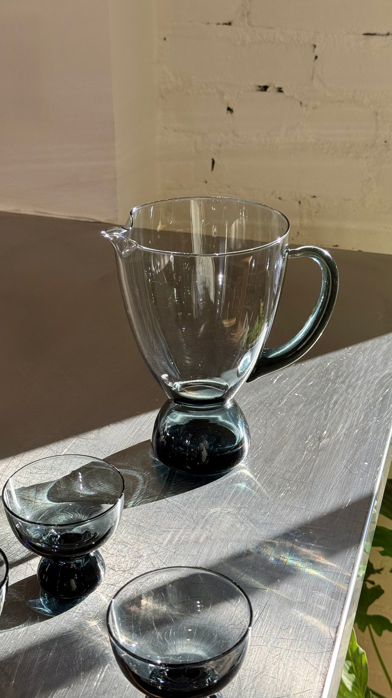 Morgantown Smoky Blue Cocktail Set