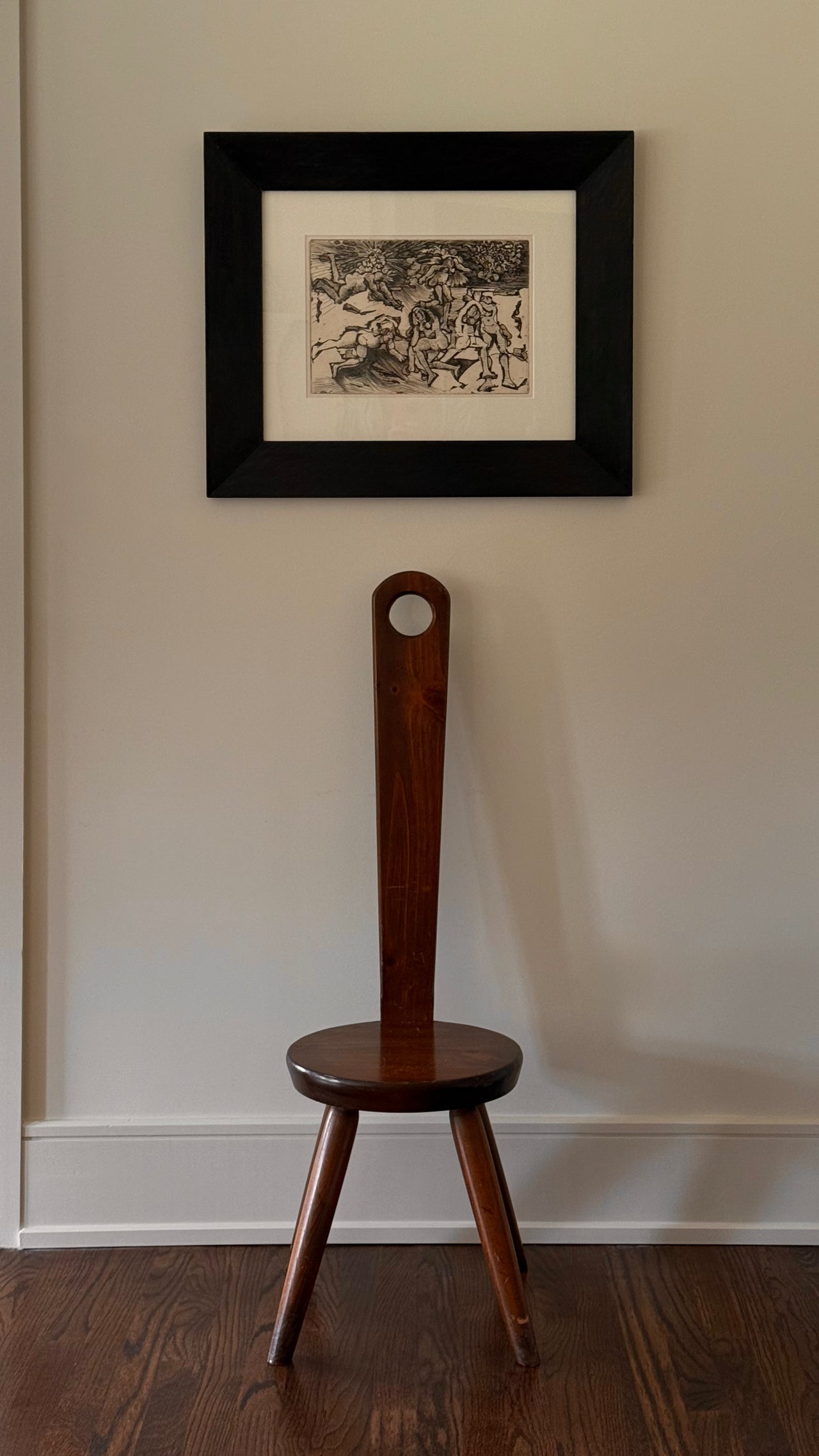 Keyhole Chair by William Fetner