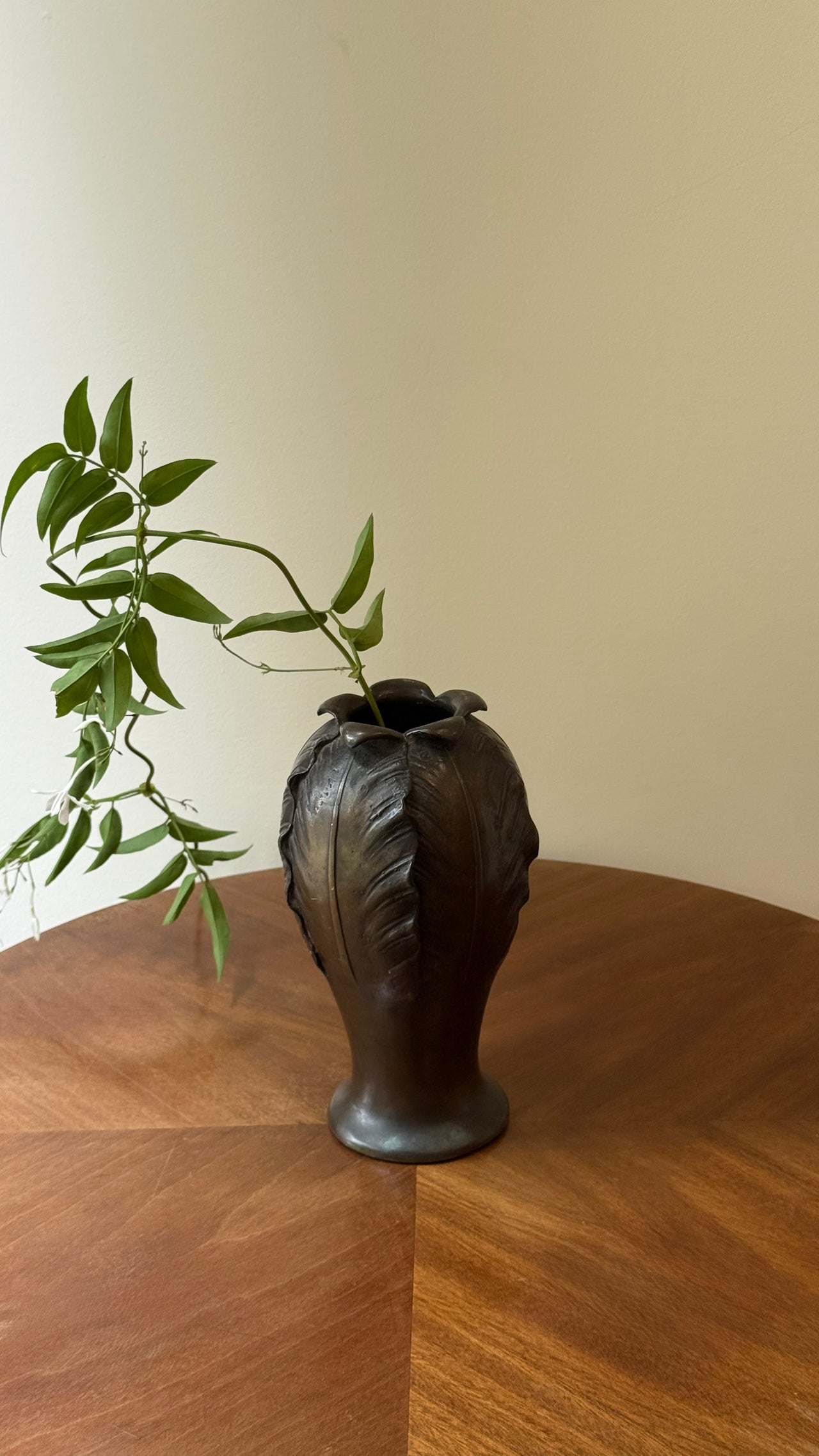 Antique Japanese Bronze Vase