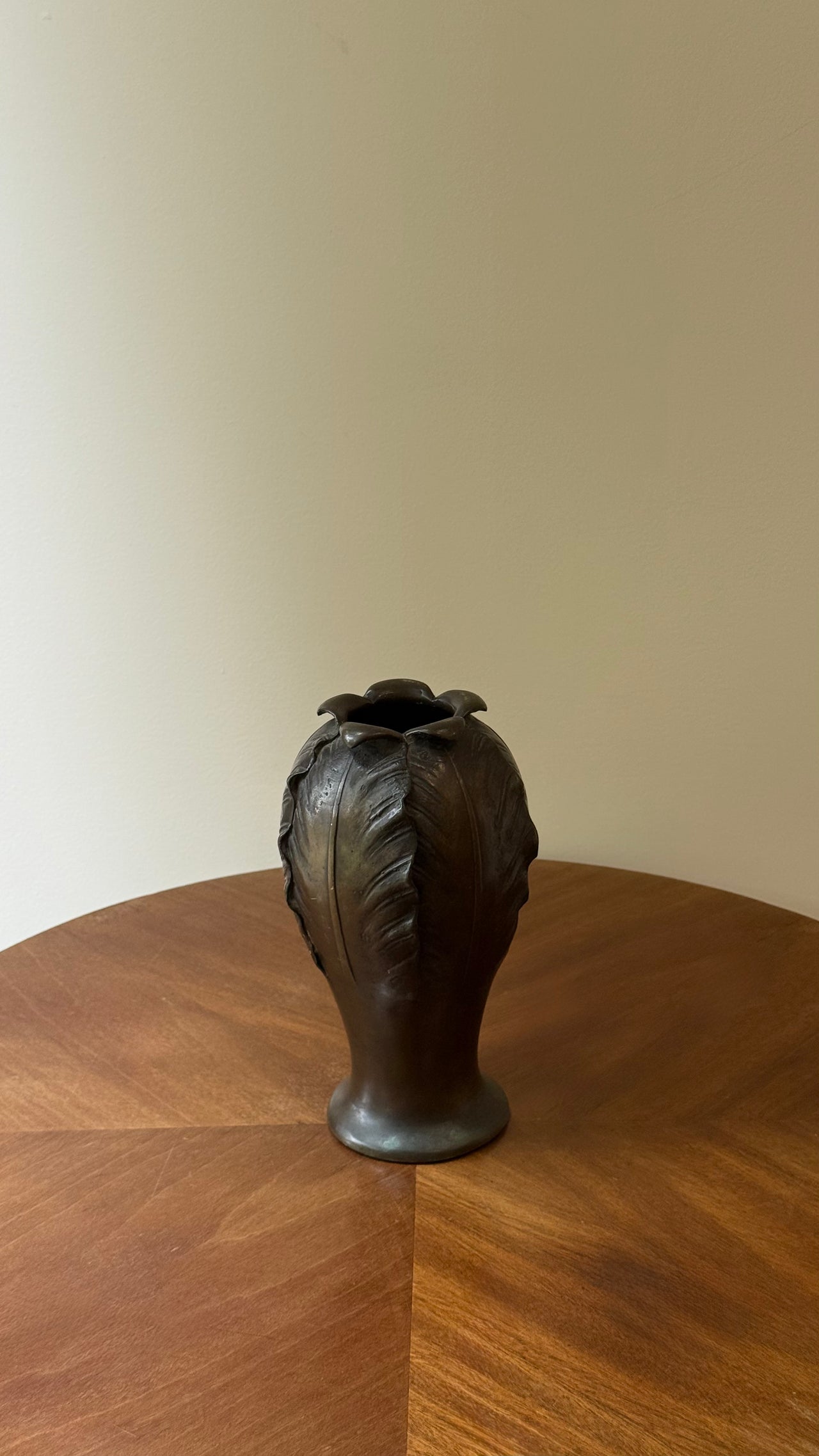 Antique Japanese Bronze Vase