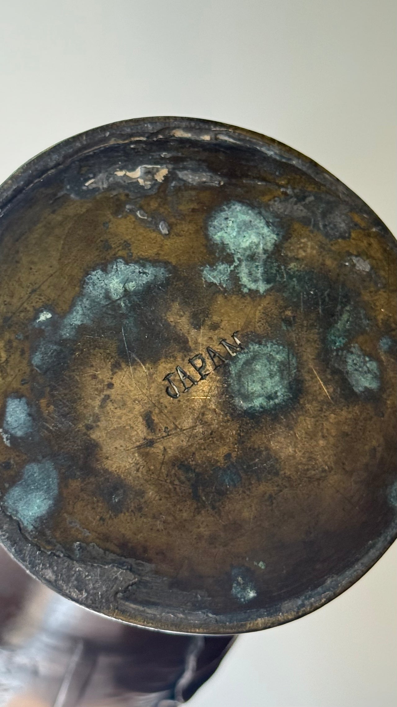 Antique Japanese Bronze Vase