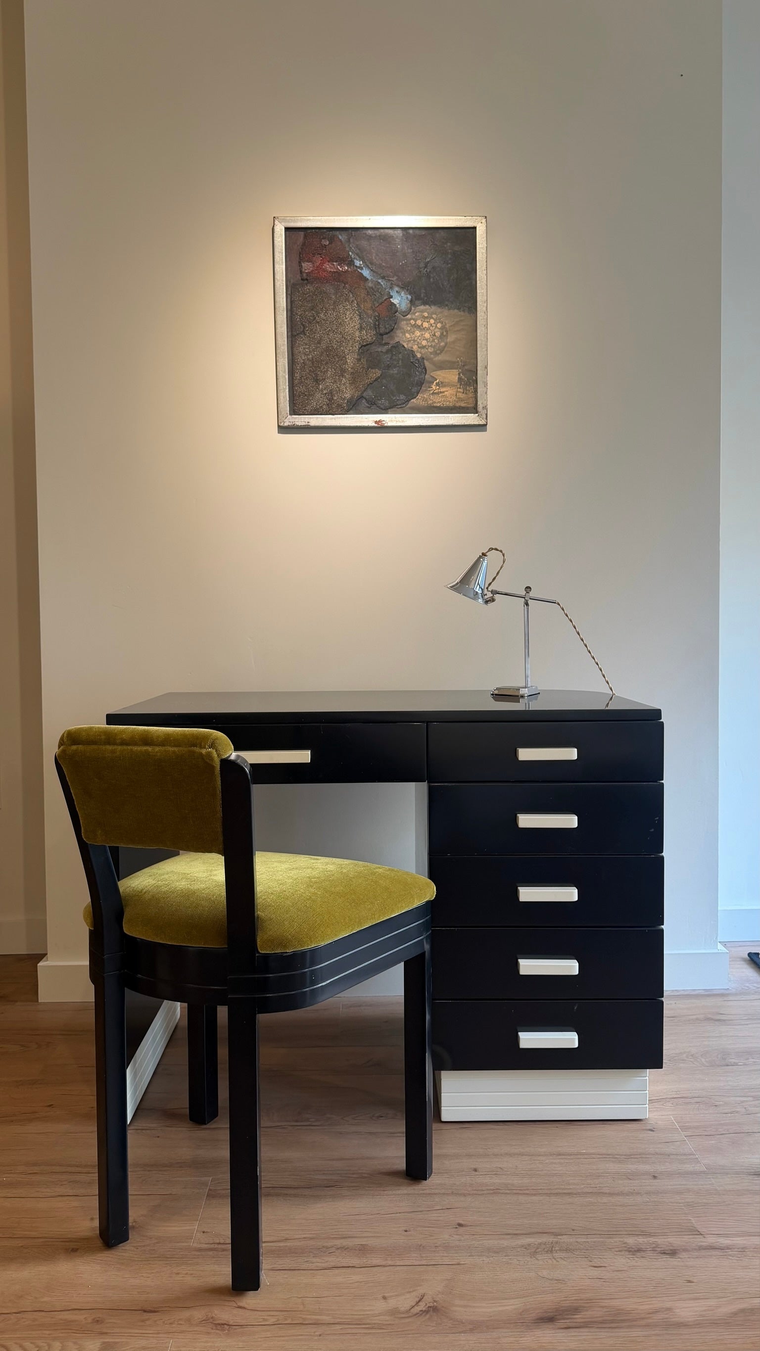 Art Deco Lacquer Desk Set