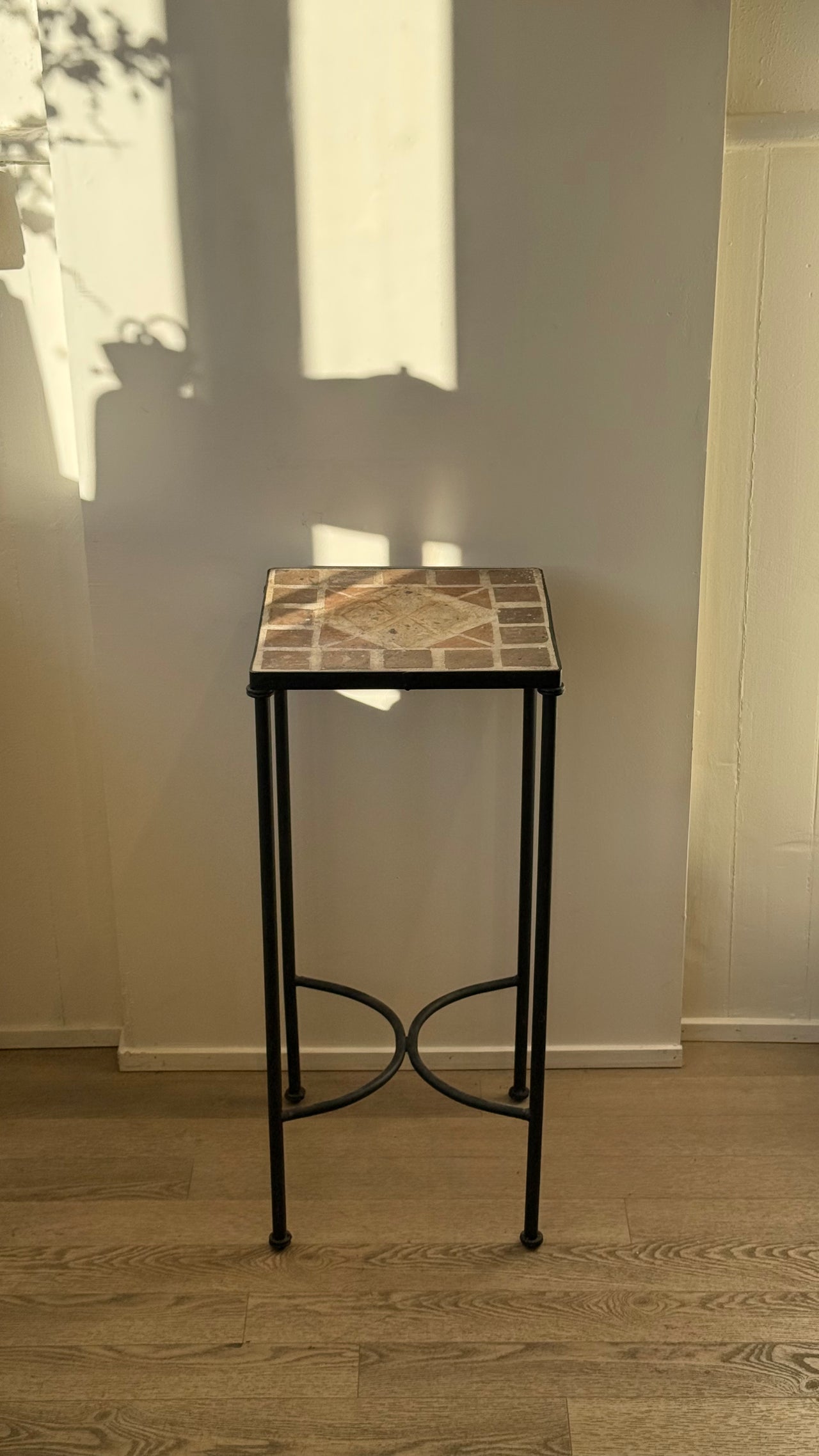 Wrought Iron Tile Table