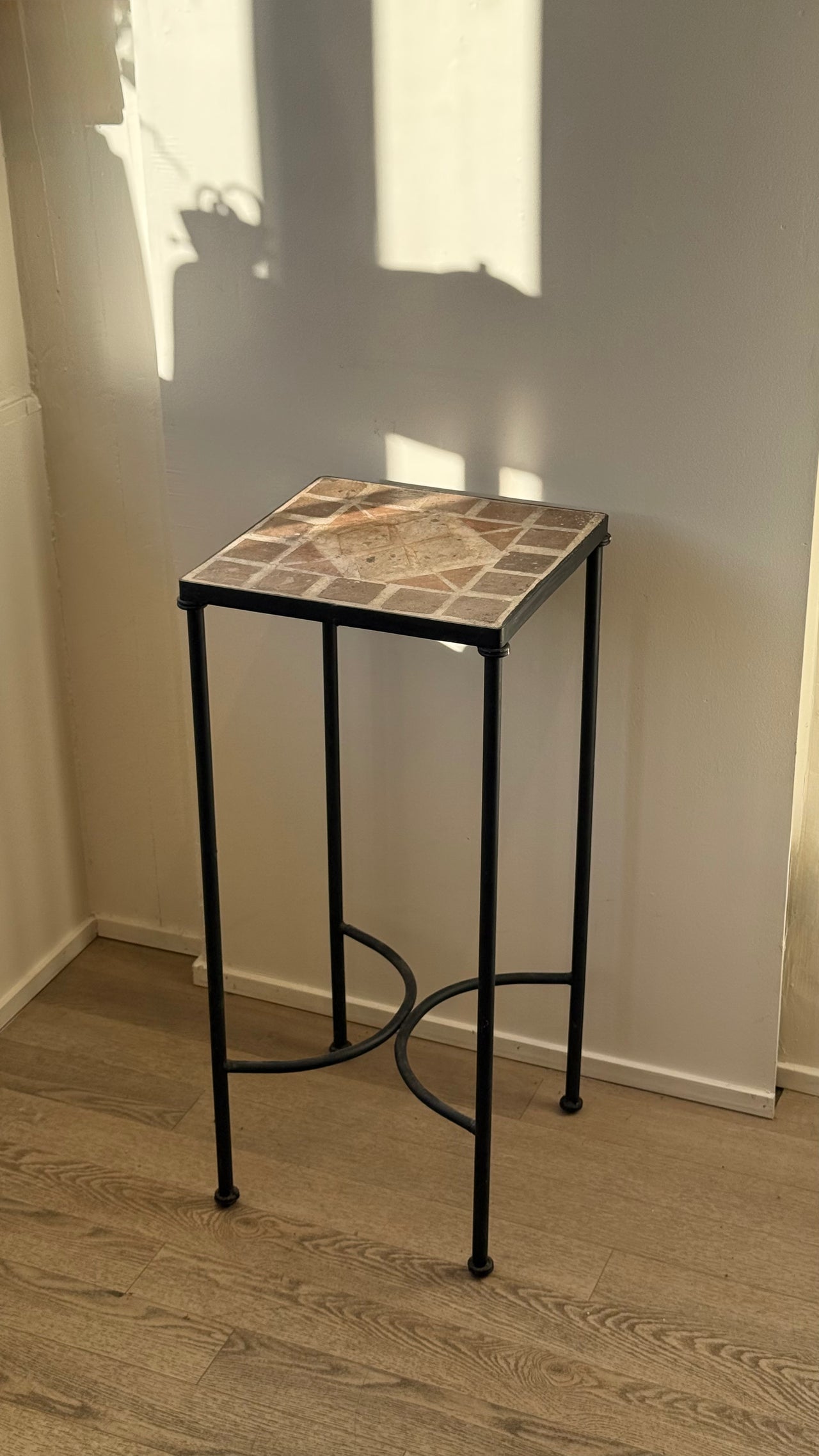 Wrought Iron Tile Table