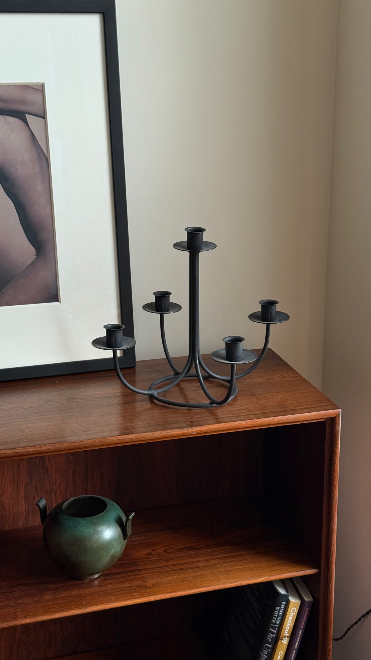 Wrought Iron Candelabra
