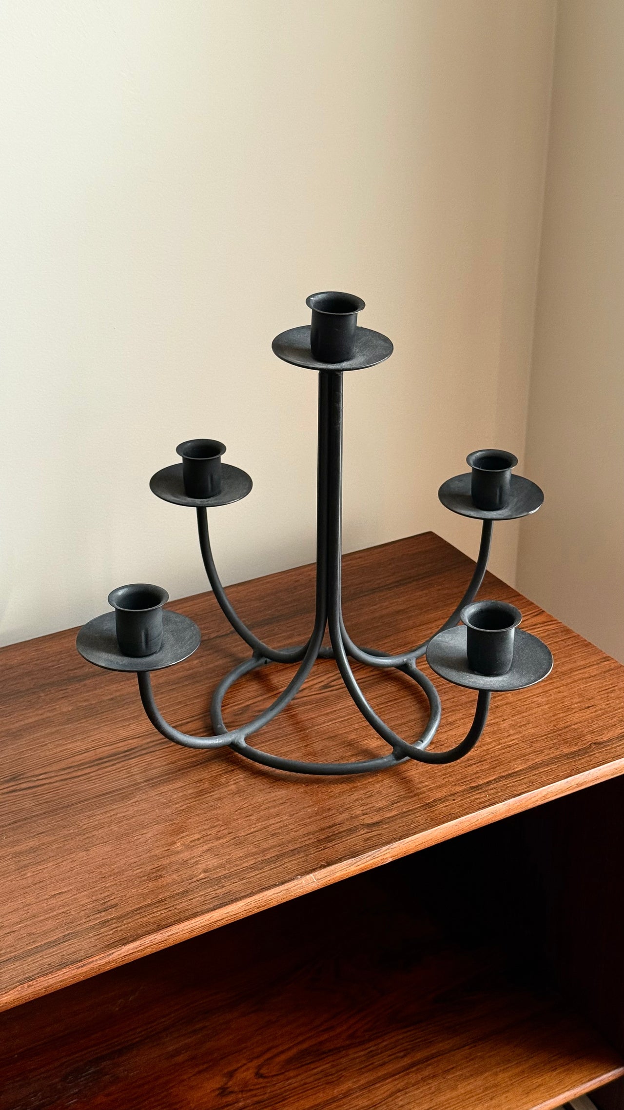 Wrought Iron Candelabra