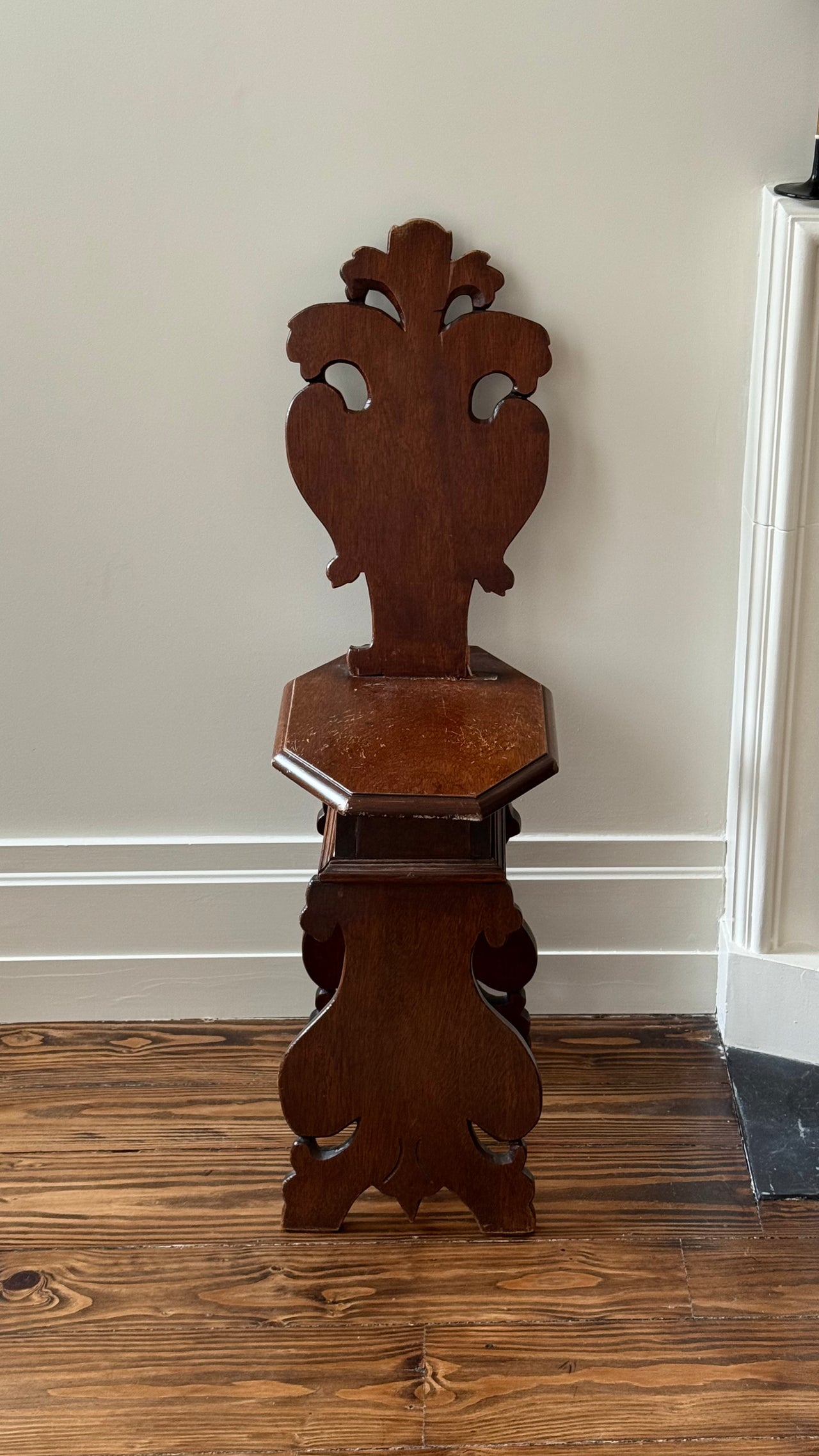 Antique Italian Sgabello Chair, c. 19th-century
