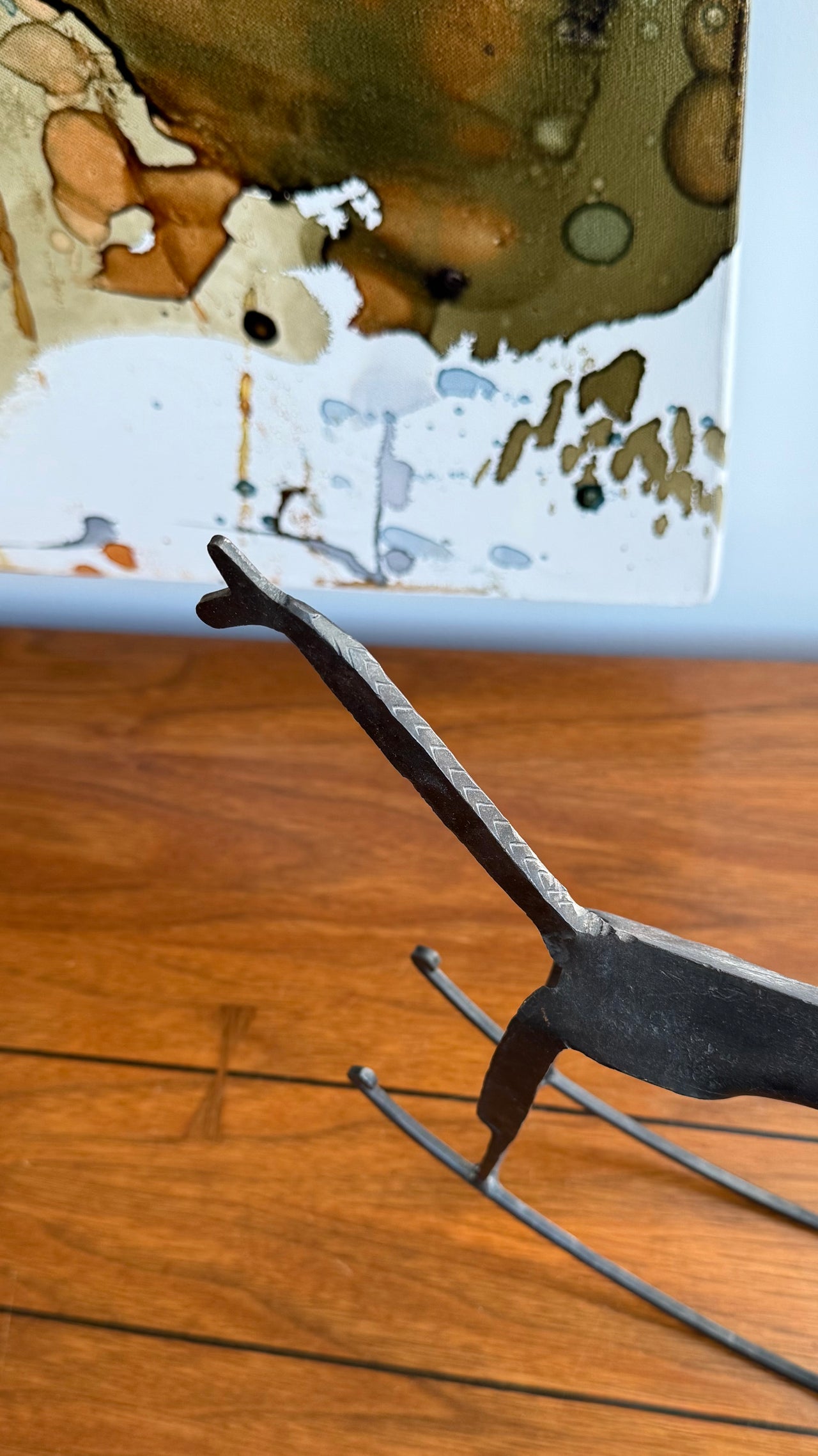 Wrought Iron Rocking Horse