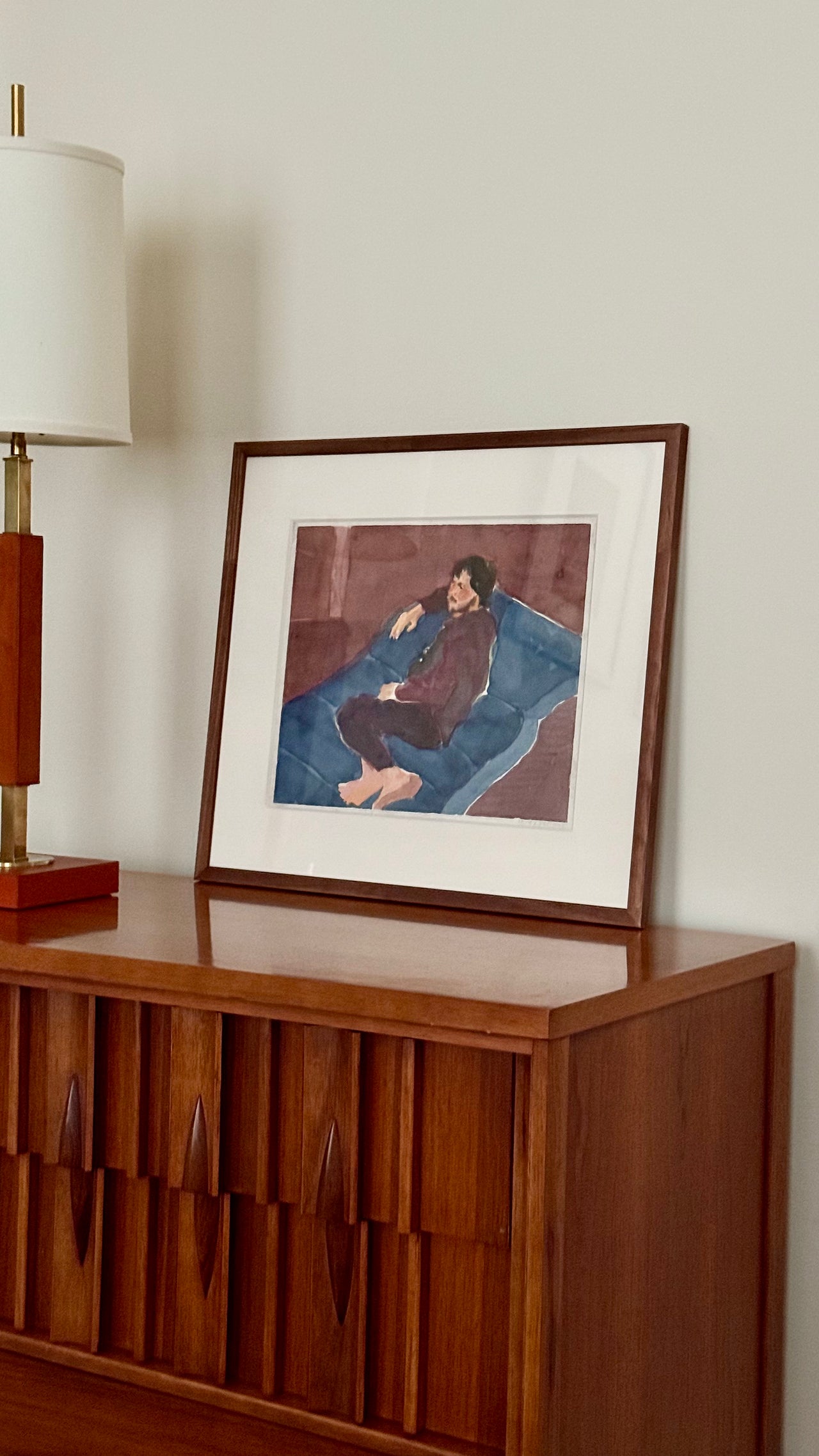 Watercolor Portrait 1 by Barbara Winkelstein