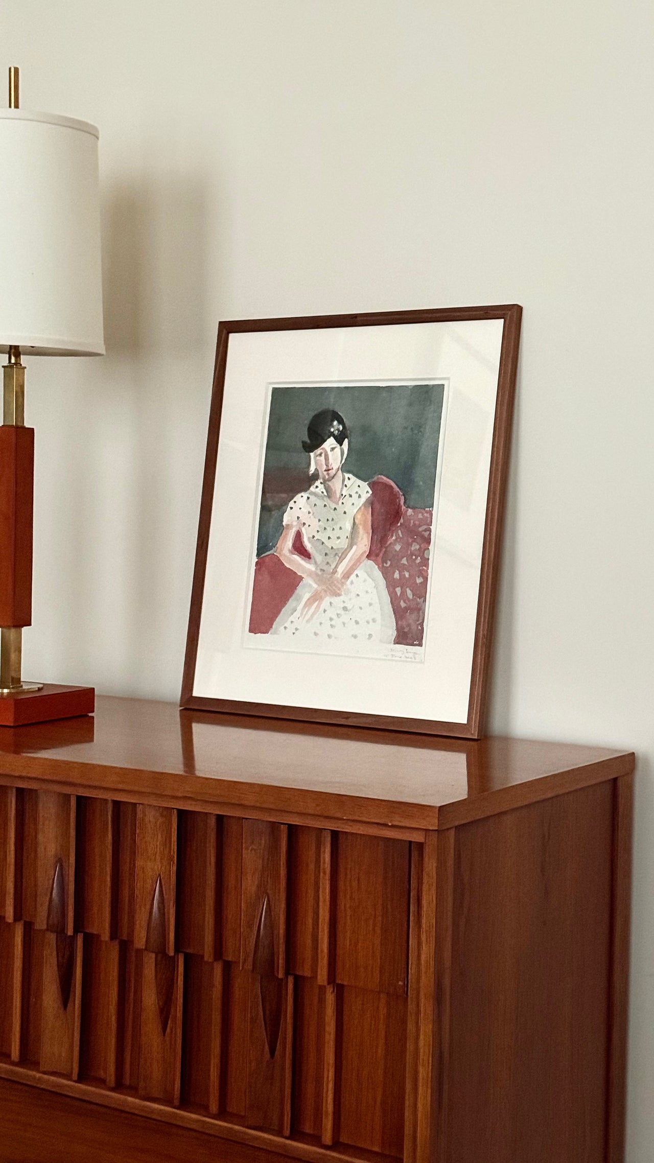 Watercolor Portrait 2 by Barbara Winkelstein