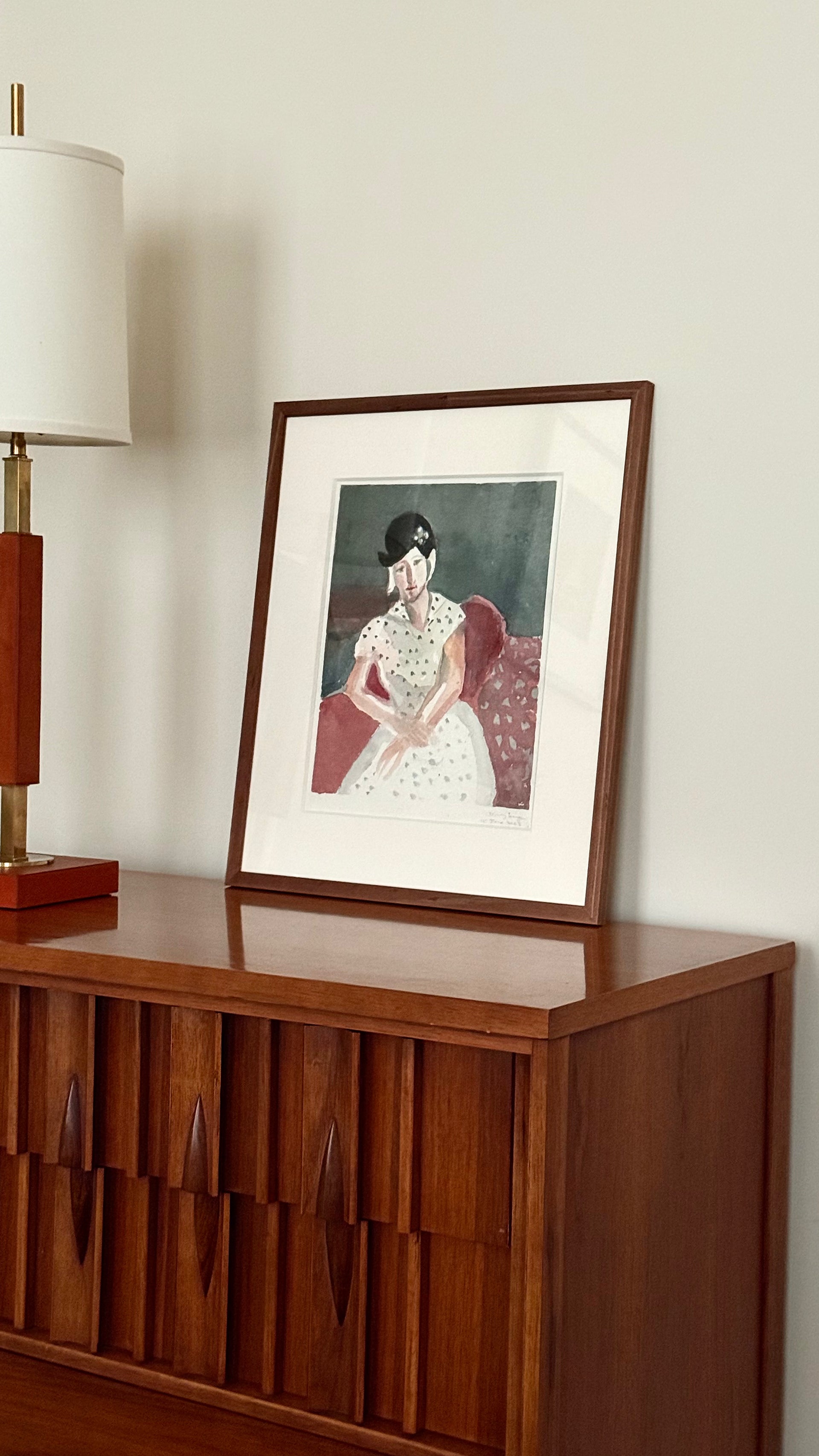 Watercolor Portrait 2 by Barbara Winkelstein
