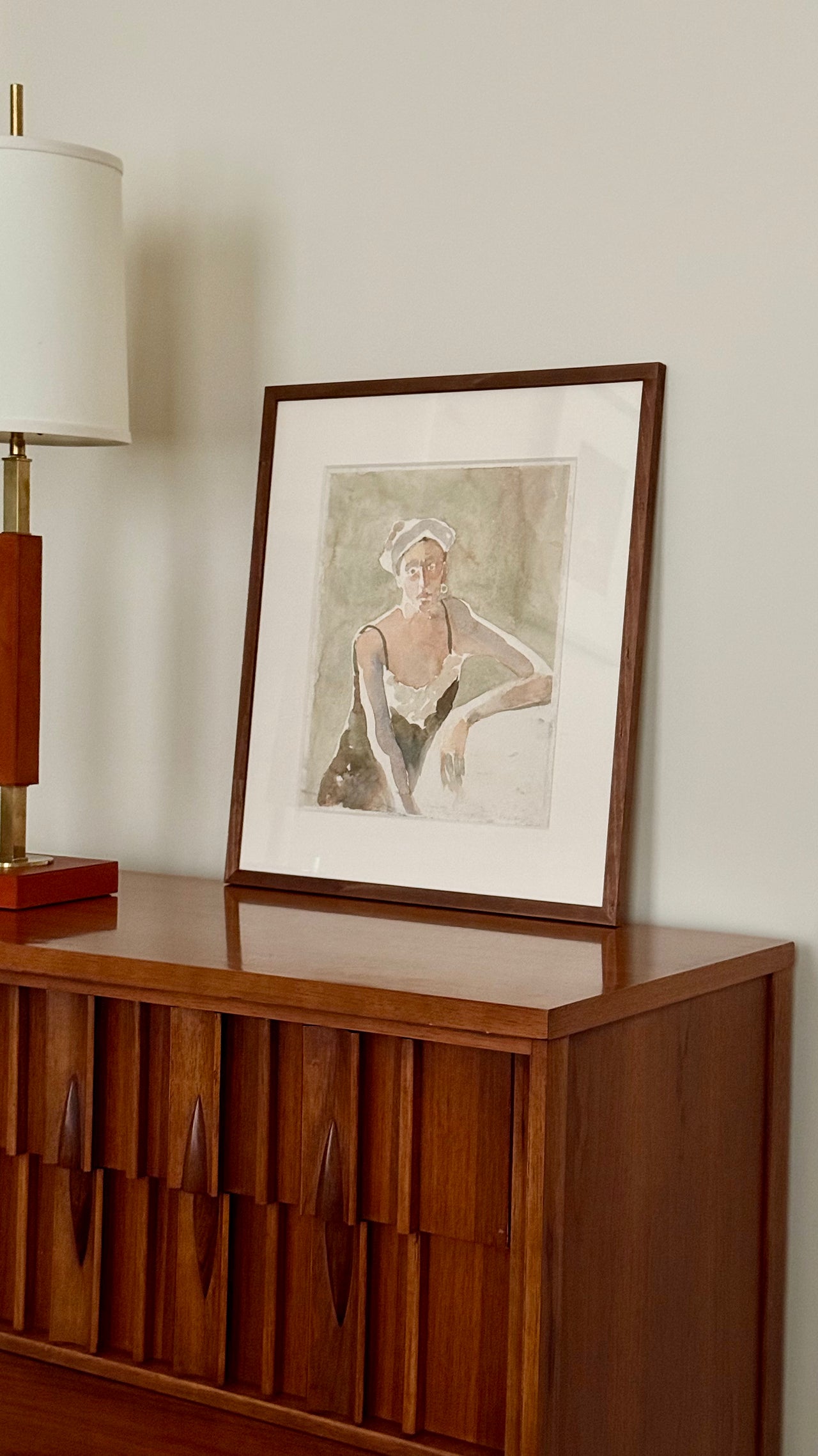 Watercolor Portrait 3 by Barbara Winkelstein